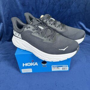 Size 11 - Hoka One One Arahi 7 Black White 0886